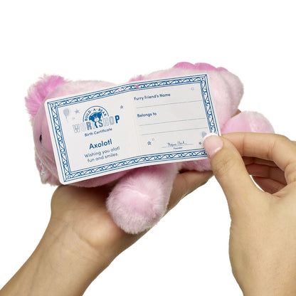 Mini Beans Axolotl Plush Toy | Build-A-Bear® - US 8460