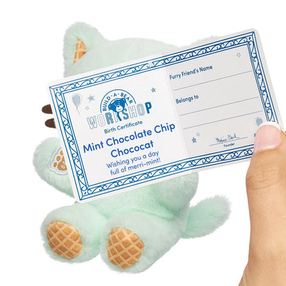 Build-A-Bear Mini Beans Mint Chocolate Chip Chococat | Build-A-Bear - US 1078