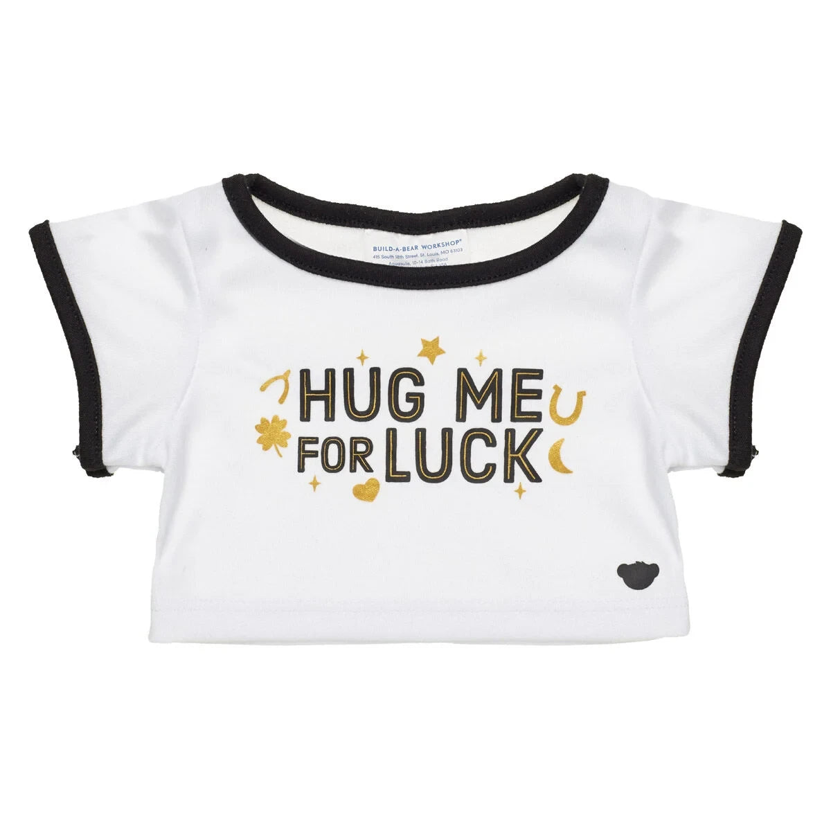 "Hug Me for Luck" T-Shirt for Plush Toys | Build-A-Bear® - US 3231
