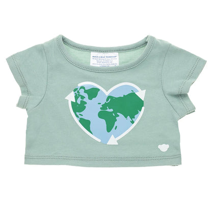 Earth Heart T-Shirt for Stuffed Animals | Build-A-Bear® - US 0213