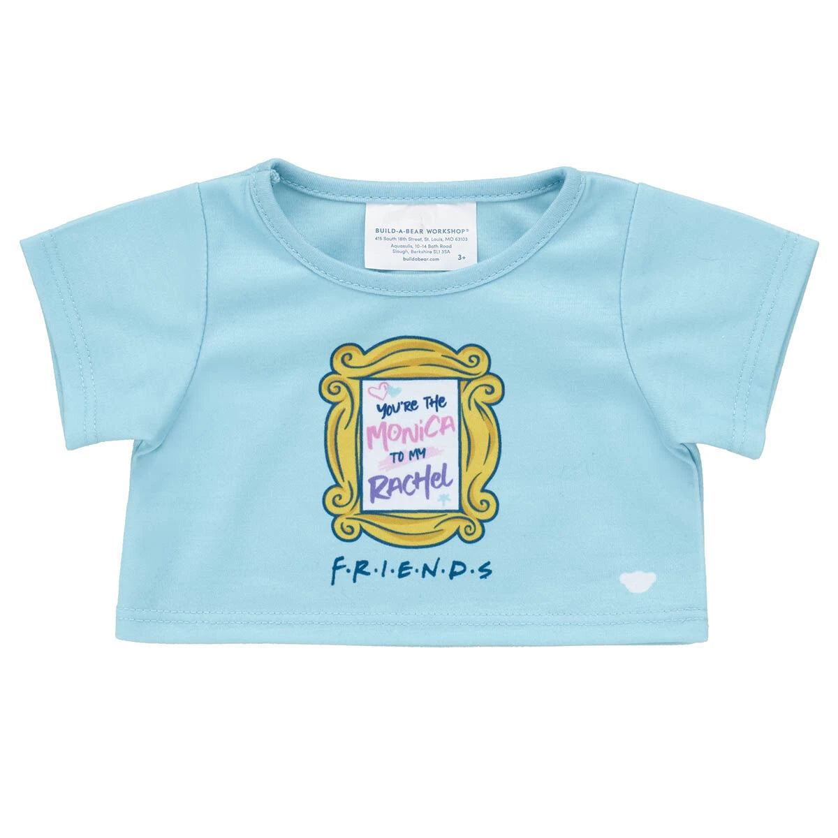 "You're the Monica to My Rachel" T-Shirt for Stuffed Animals | Build-A-Bear® - US 0385