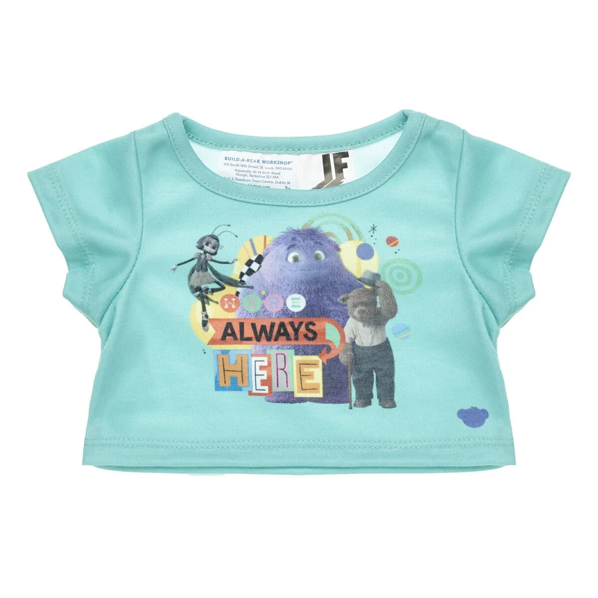 IF Movie "We're Always Here" T-Shirt for Plush Toys - US 3915