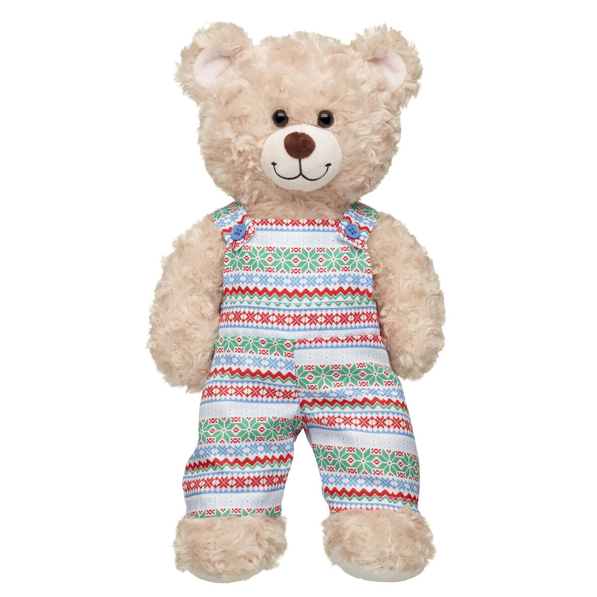 Online-Only Fair Isle Overalls for Plush Toys | Build-A-Bear® - US 3407