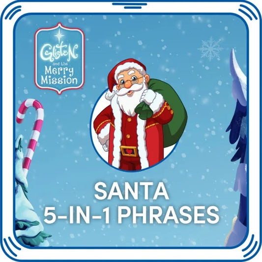 Santa 5-in-1 Phrases for Stuffed Animals | Build-A-Bear® - US 9997