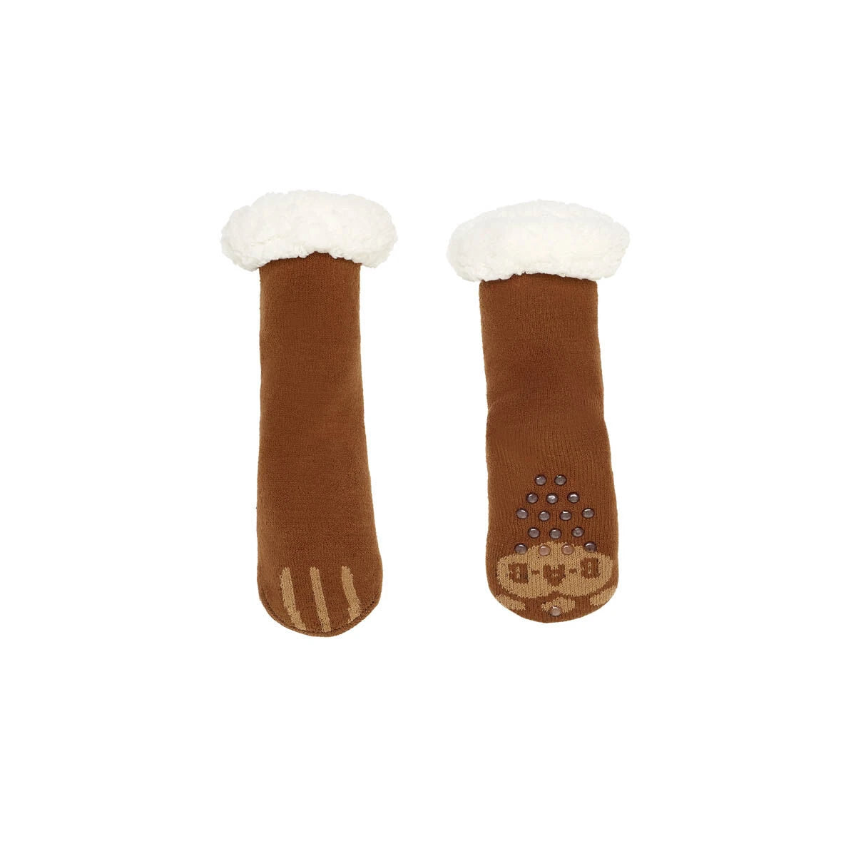 Build-A-Bear Pajama Shop™ Bear Paw Slipper Socks - Toddler, Youth &amp; Adult - US 6937